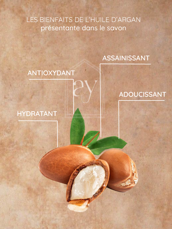 Savon noir à l'argan