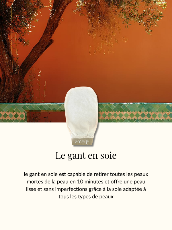 Gant en soie