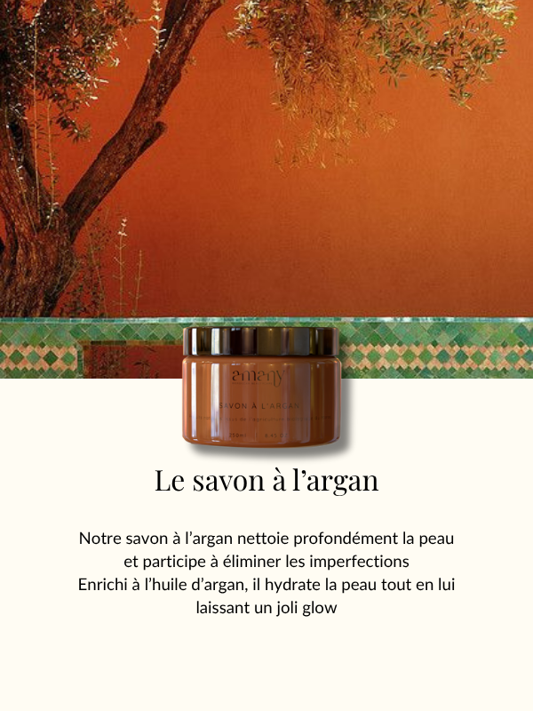 Savon noir à l'argan